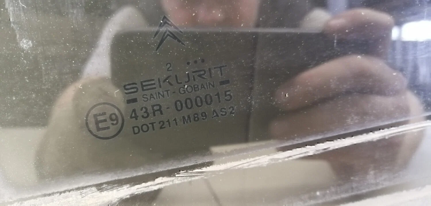 Стекло двери задней левой Peugeot-Citroen Xsara 2000-2005 - миниатюра 4
