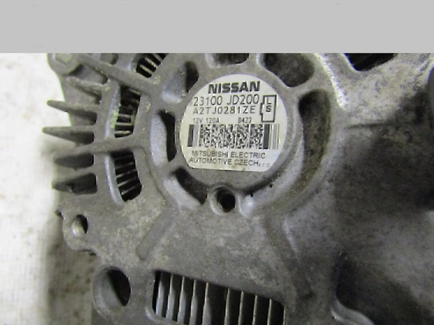 Генератор NISSAN Qashqai (J10) 2006-2014 - миниатюра 3