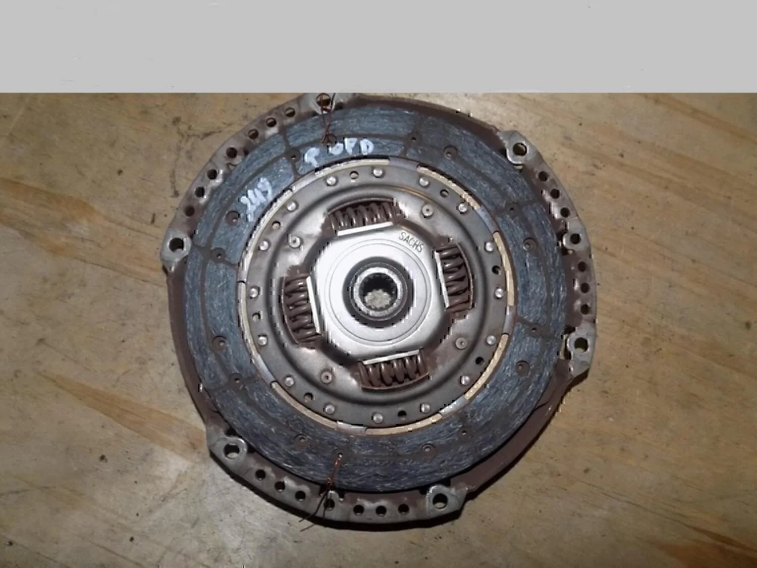 Диск сцепления FORD Focus II 2005-2008 - миниатюра 2