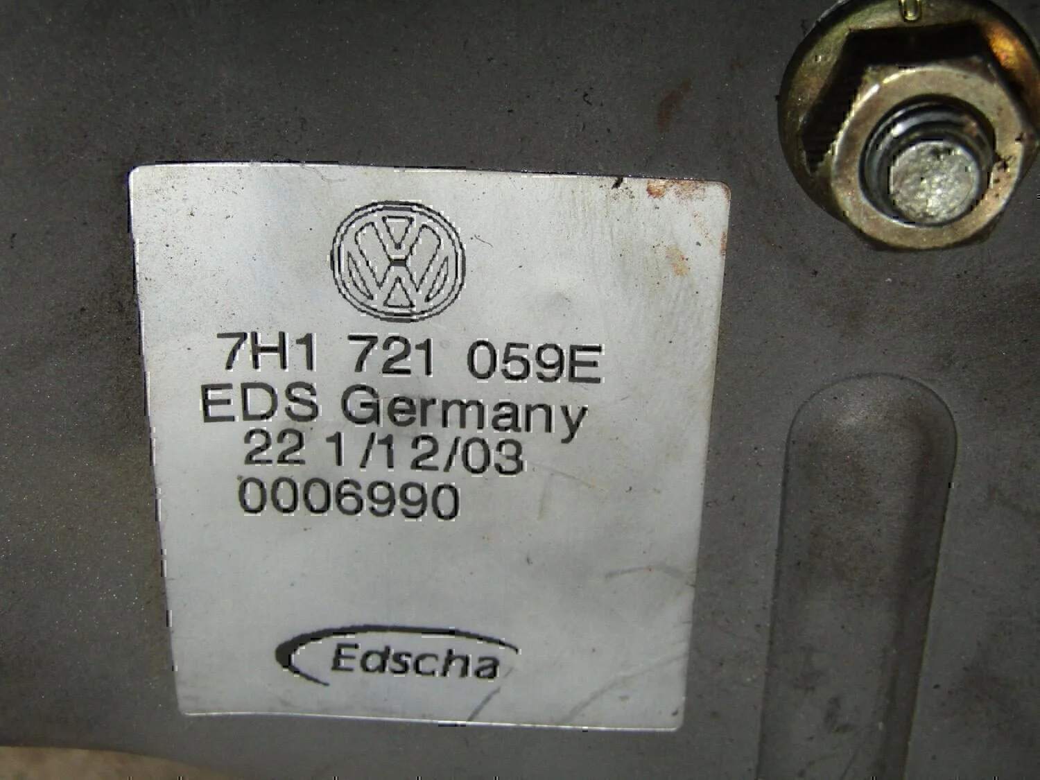 Педаль сцепления VW Transporter T5 2003-2015 - миниатюра 3