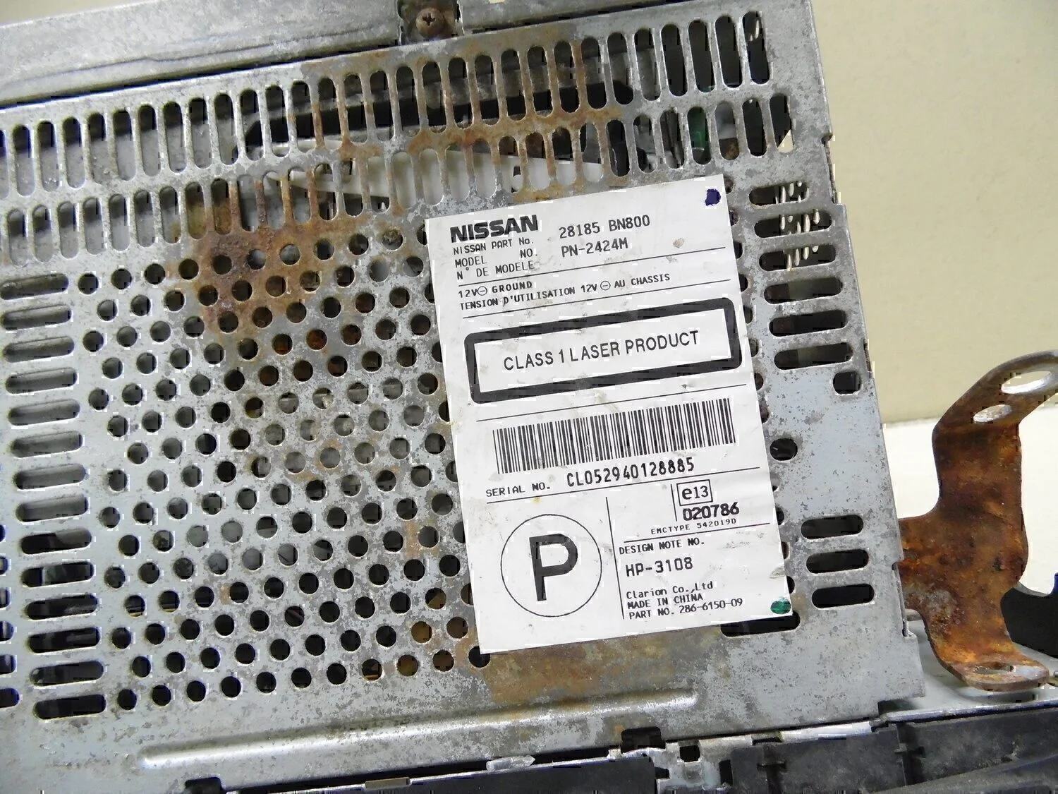 Магнитола NISSAN Almera N16 2000-2006 - миниатюра 3