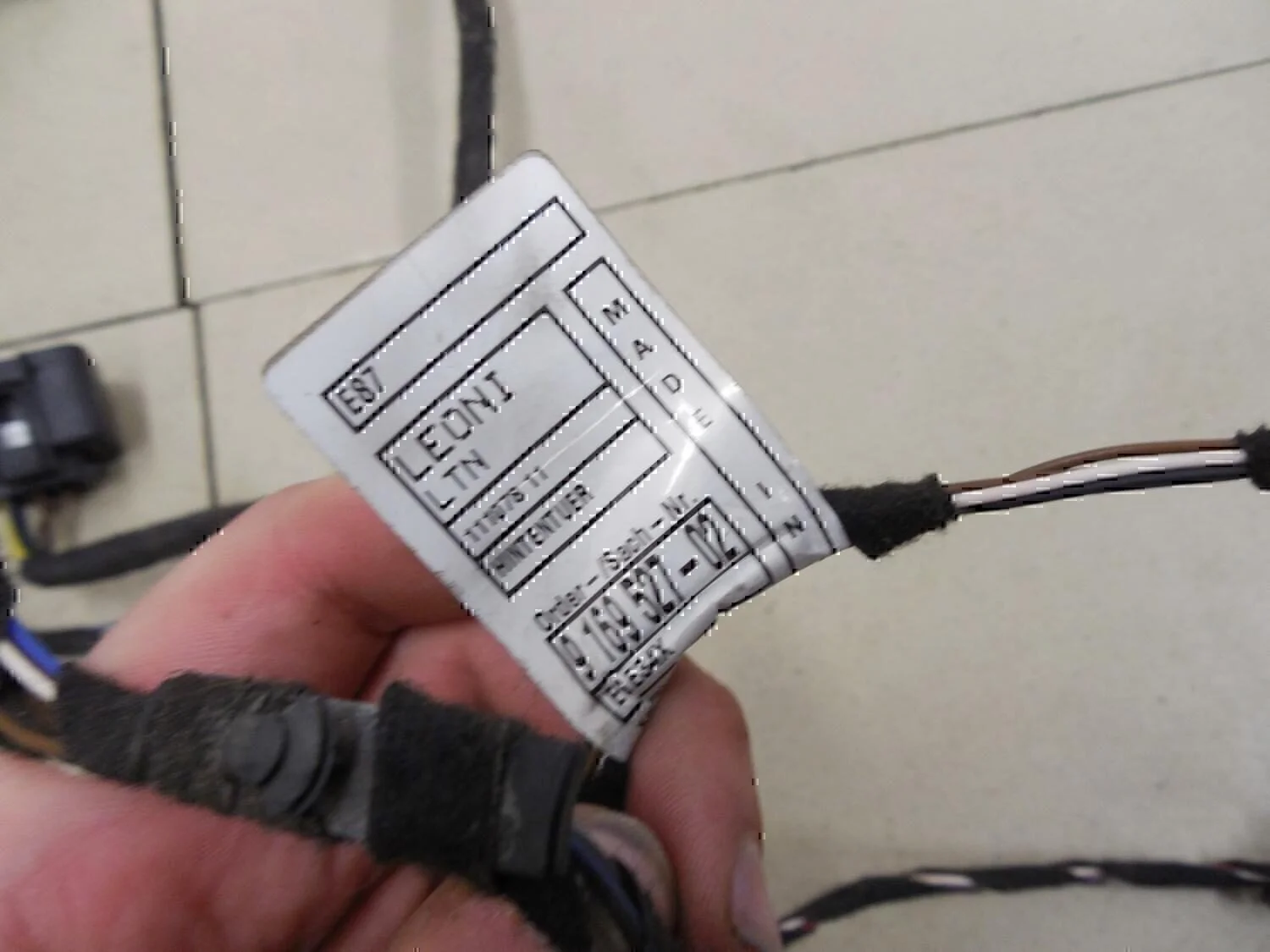 Проводка (коса) BMW 1-серия E87/E81 2004> - миниатюра 6