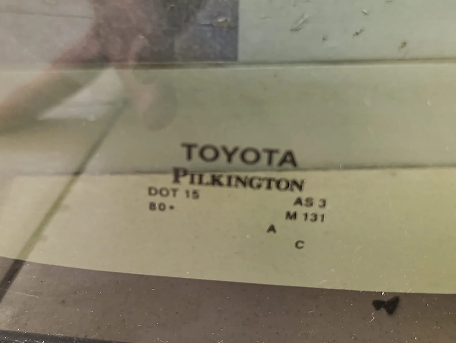 Стекло кузовное глухое левое TOYOTA RAV 4 2019> - миниатюра 3