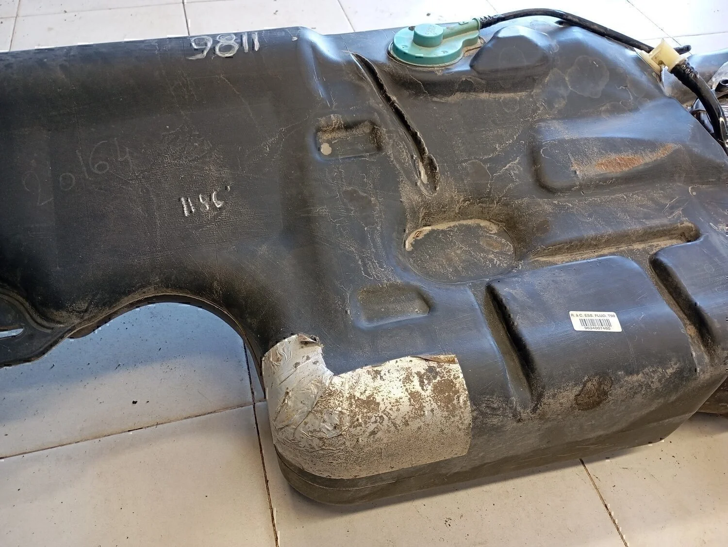 Бак топливный PEUGEOT 307 2001-2007 - миниатюра 6