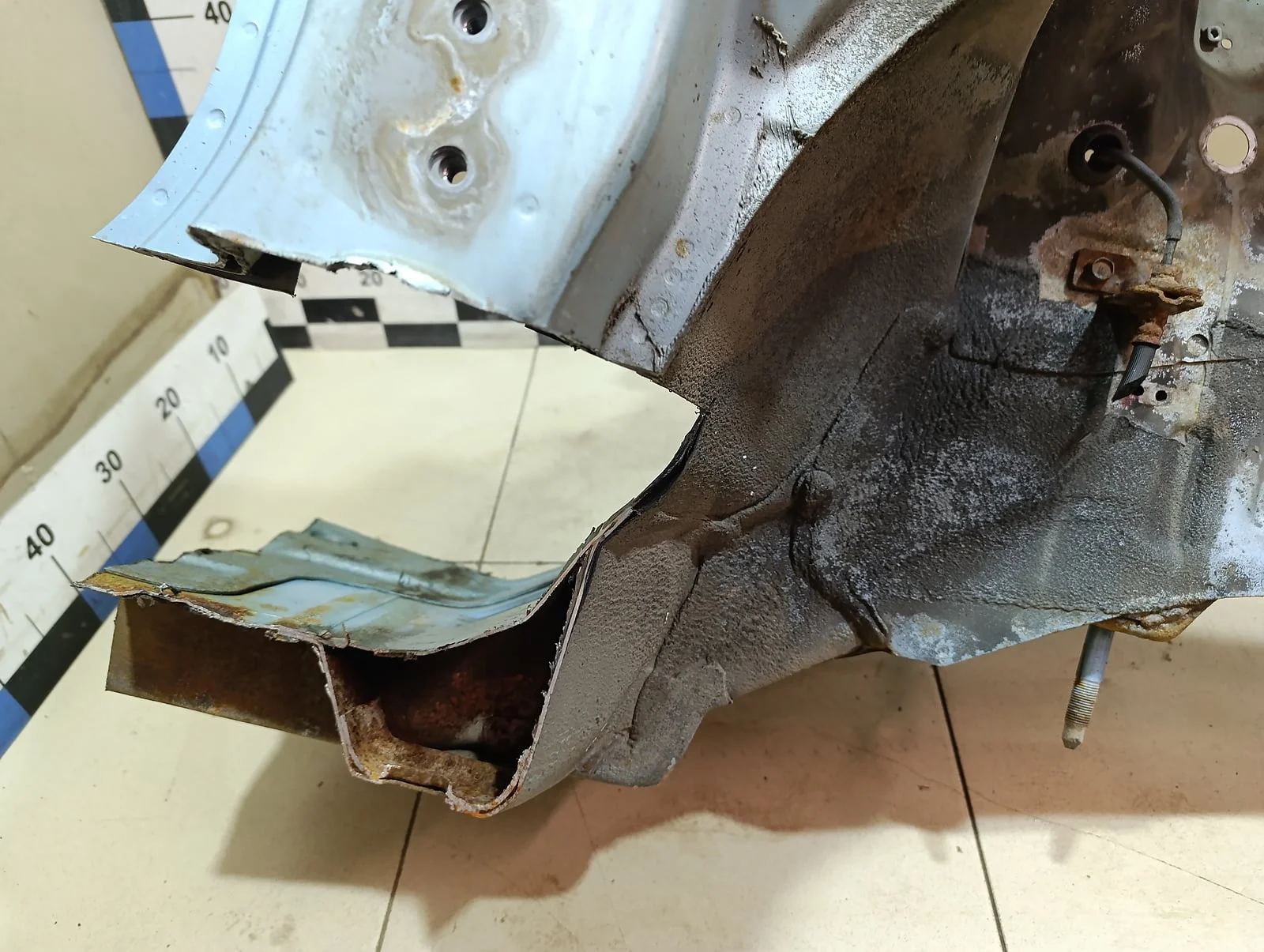 Лонжерон передний правый Hyundai-KIA Getz 2002-2010 - миниатюра 3