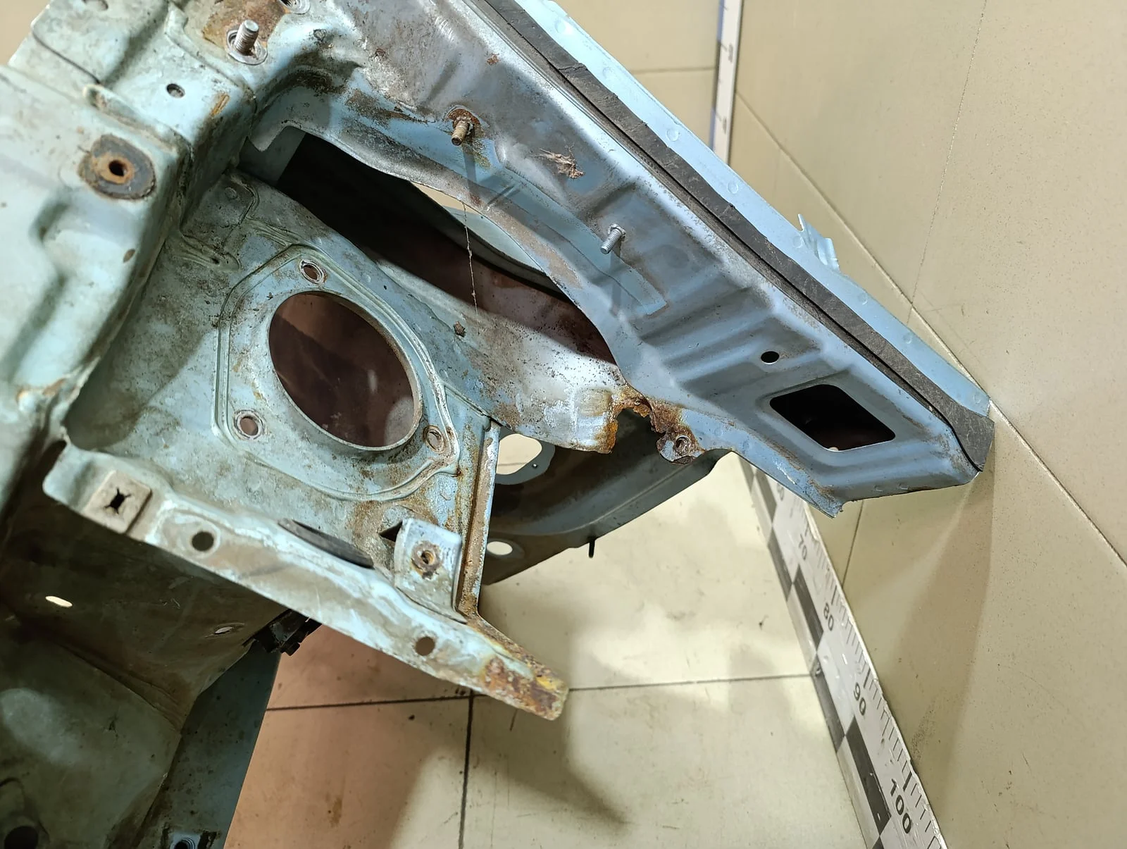 Лонжерон передний правый Hyundai-KIA Getz 2002-2010 - миниатюра 6