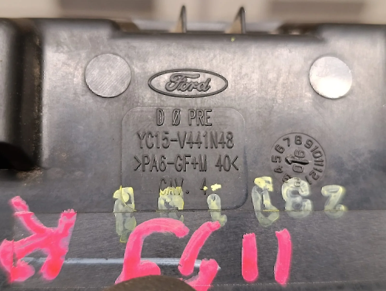 Ручка открывания багажника FORD Transit 2006-2013 - миниатюра 4