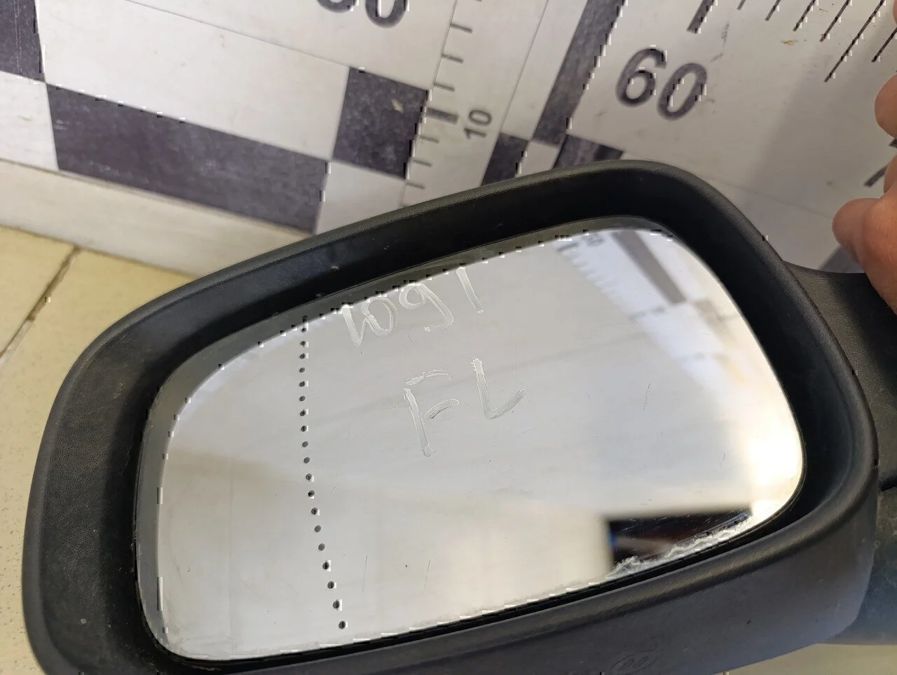 Зеркало левое электрическое RENAULT Scenic 2003-2009 - миниатюра 2