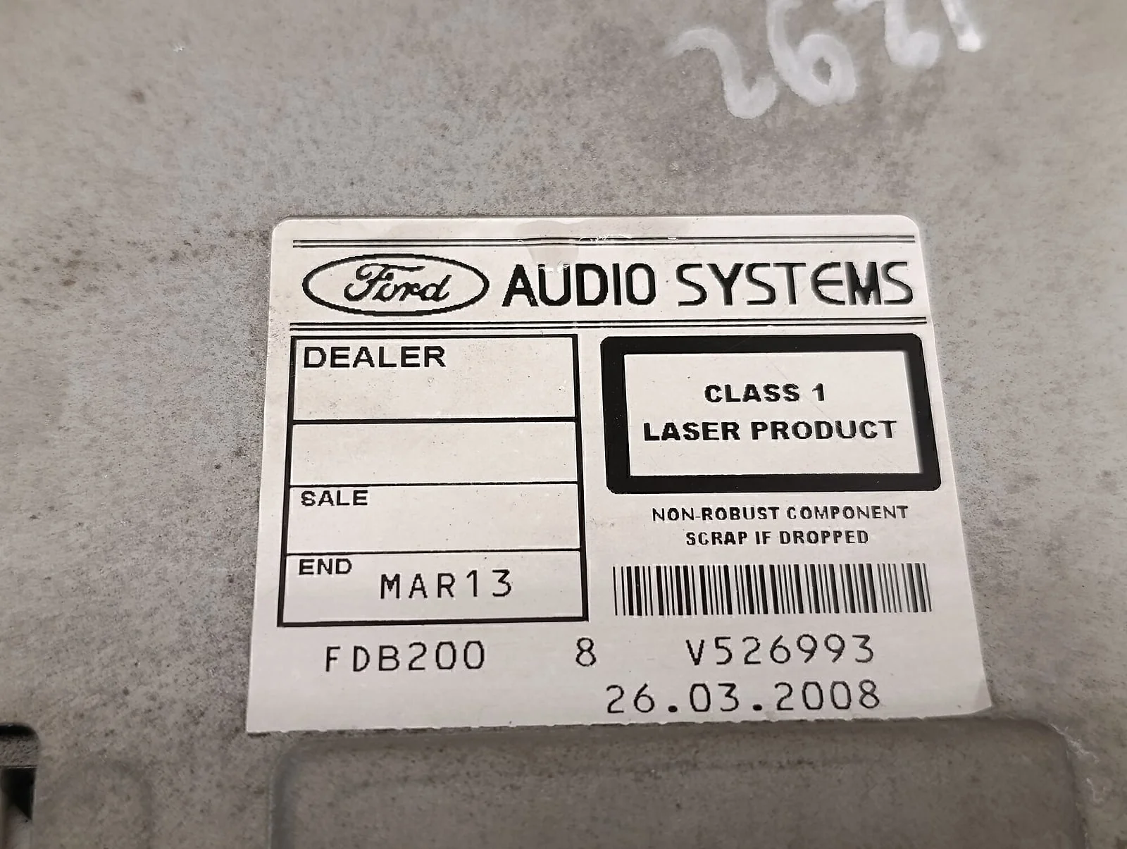 Магнитола FORD Transit/Tourneo Connect 2002-2013 - миниатюра 10