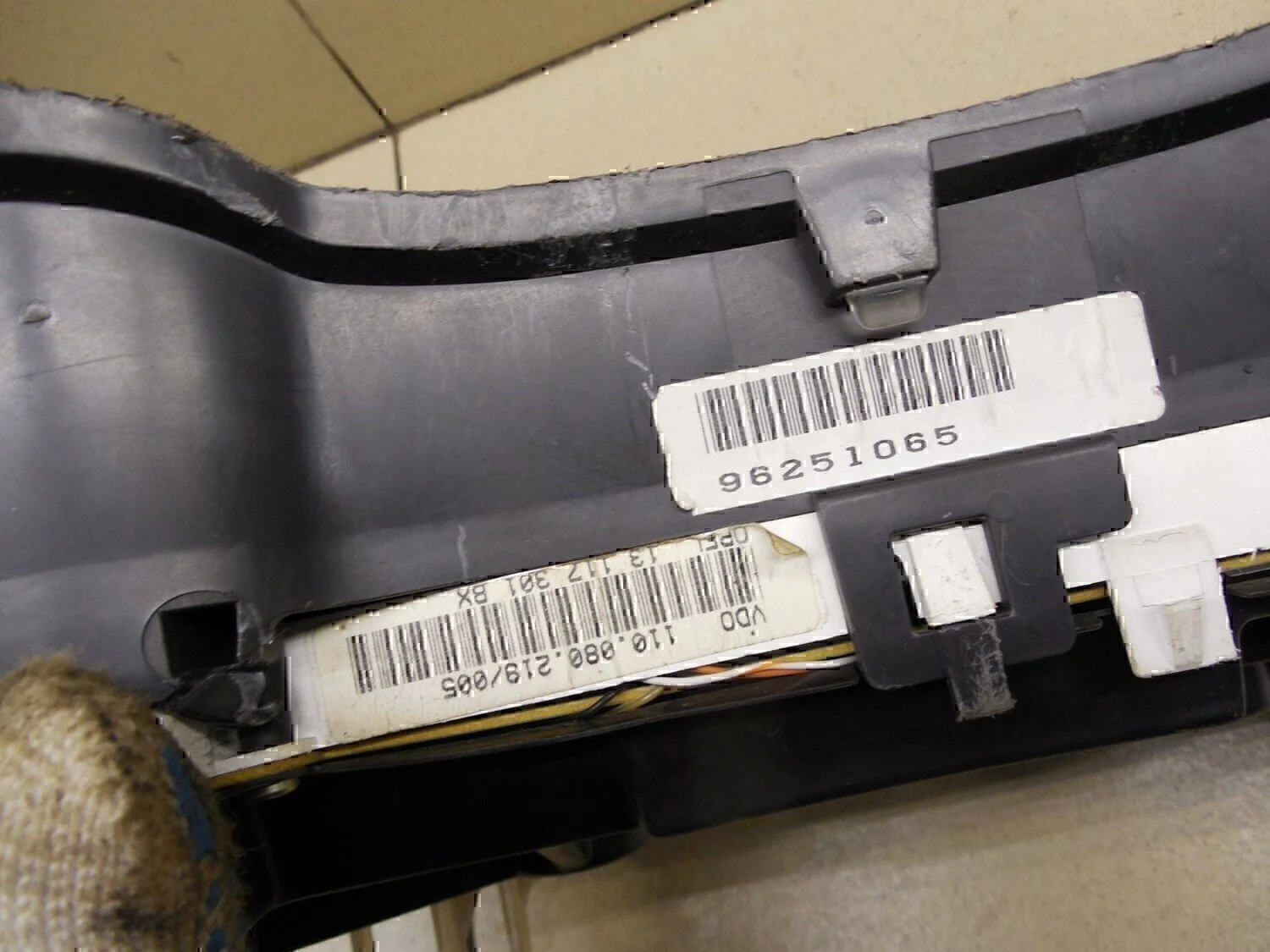Панель приборов OPEL Astra G 1998-2005 - миниатюра 9