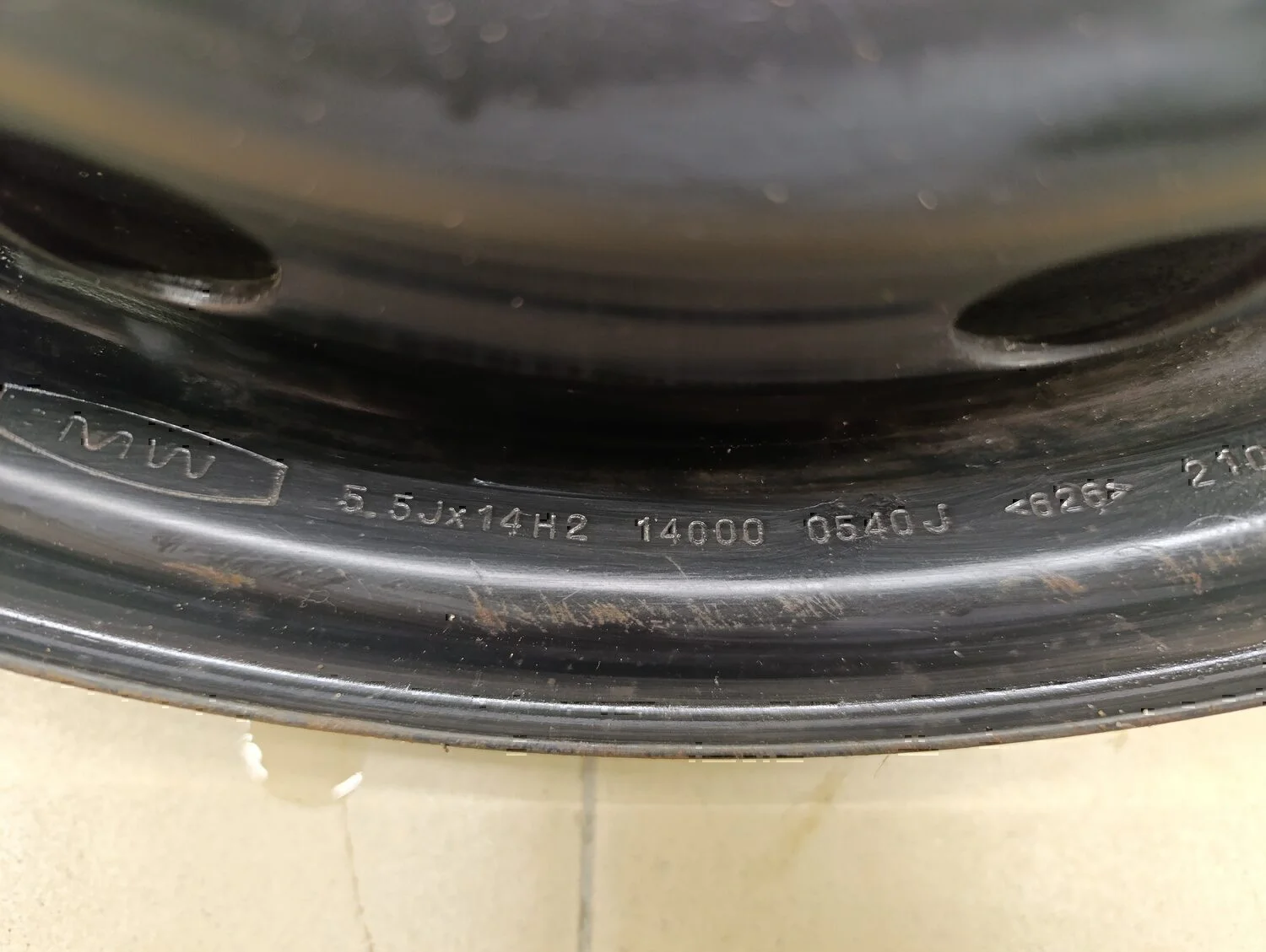 Диск колесный железо RENAULT Clio/Symbol 1998-2008 - миниатюра 4