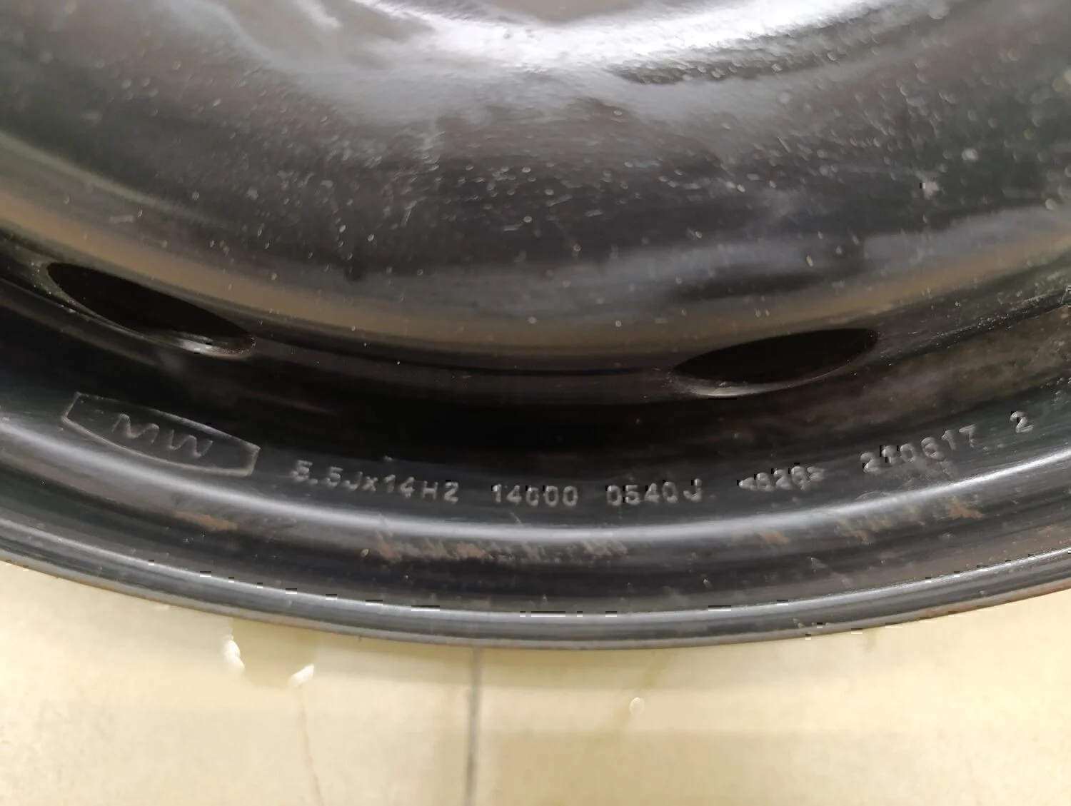 Диск колесный железо RENAULT Clio/Symbol 1998-2008 - миниатюра 5