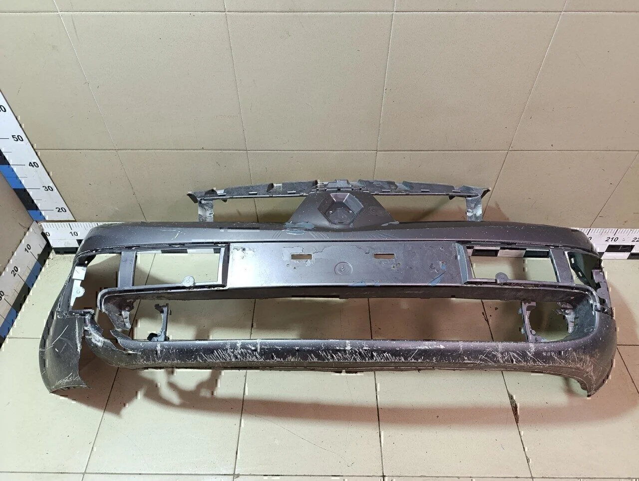 Бампер передний RENAULT Scenic 2003-2009 - изображение 1