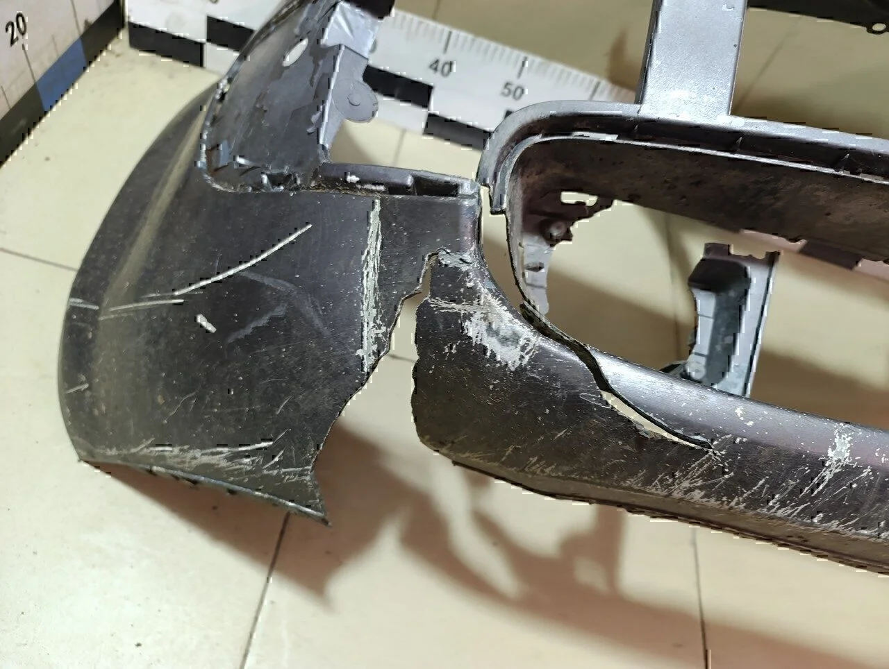 Бампер передний RENAULT Scenic 2003-2009 - миниатюра 9