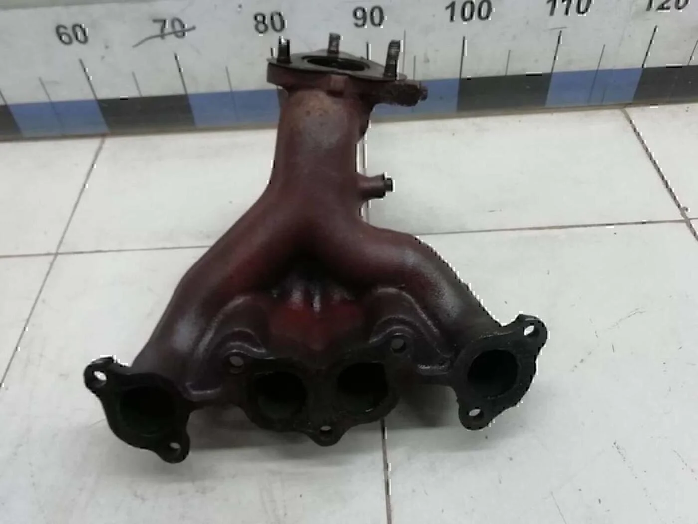Выпускной коллектор Hyundai-KIA Sephia 1993-1997 - миниатюра 3
