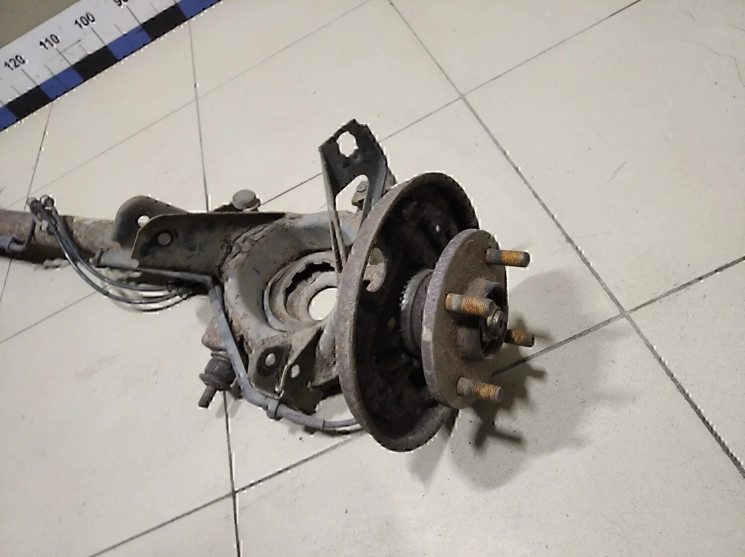 Балка задняя NISSAN Micra (K11E) 1992-2002 - миниатюра 3