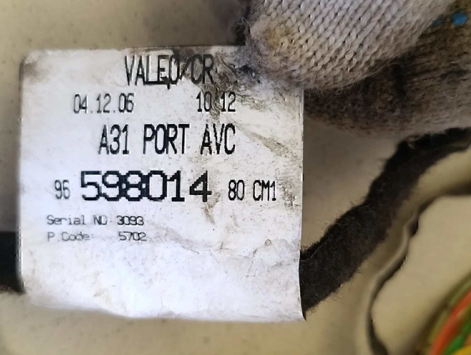 Проводка (коса) Peugeot-Citroen C3 2002-2009 - миниатюра 5