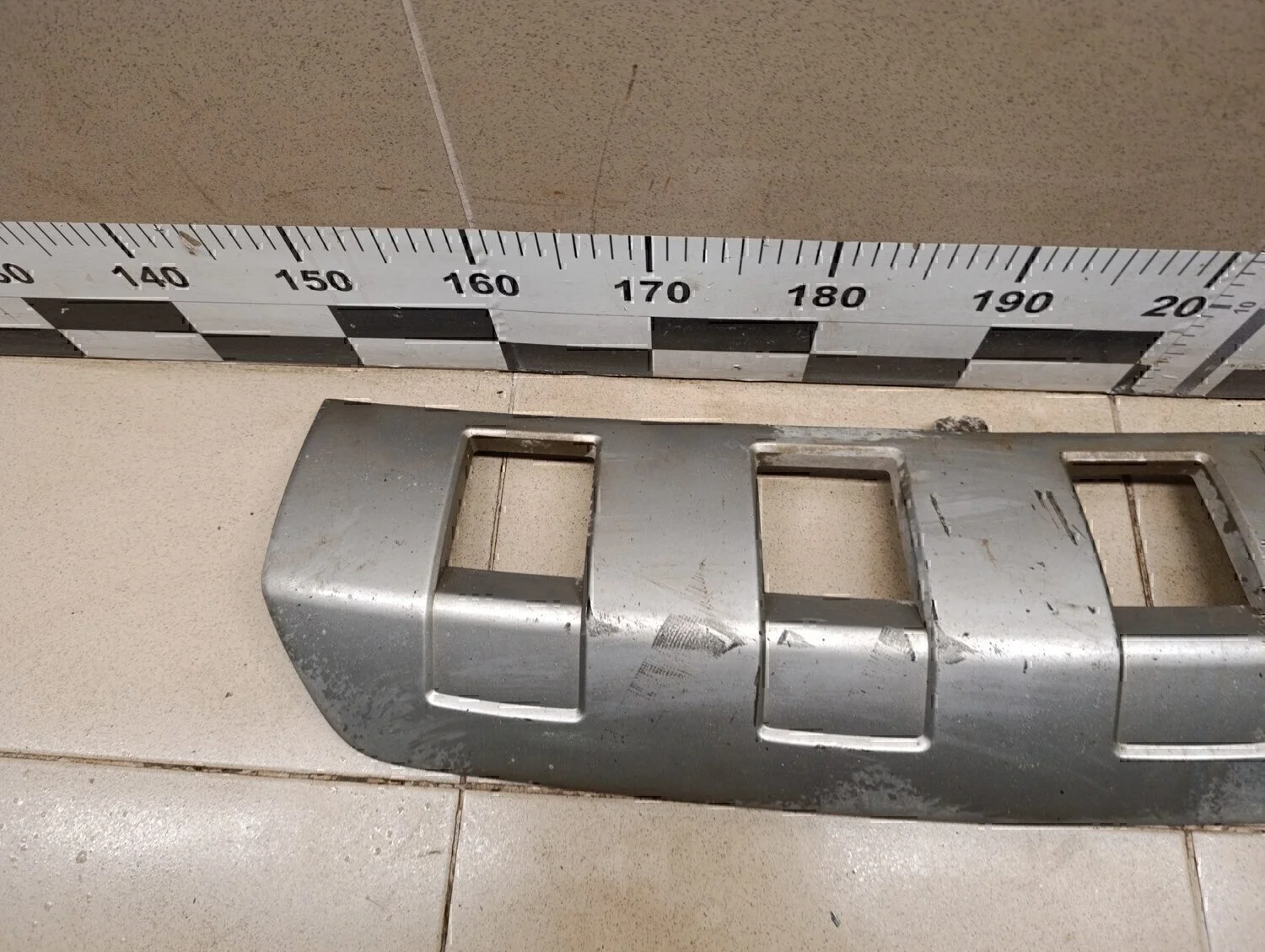 Накладка переднего бампера Chevrolet Captiva (C100) 2006-2010 - миниатюра 2