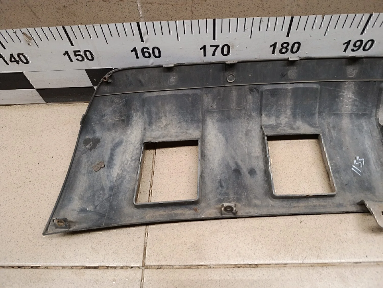Накладка переднего бампера Chevrolet Captiva (C100) 2006-2010 - миниатюра 5