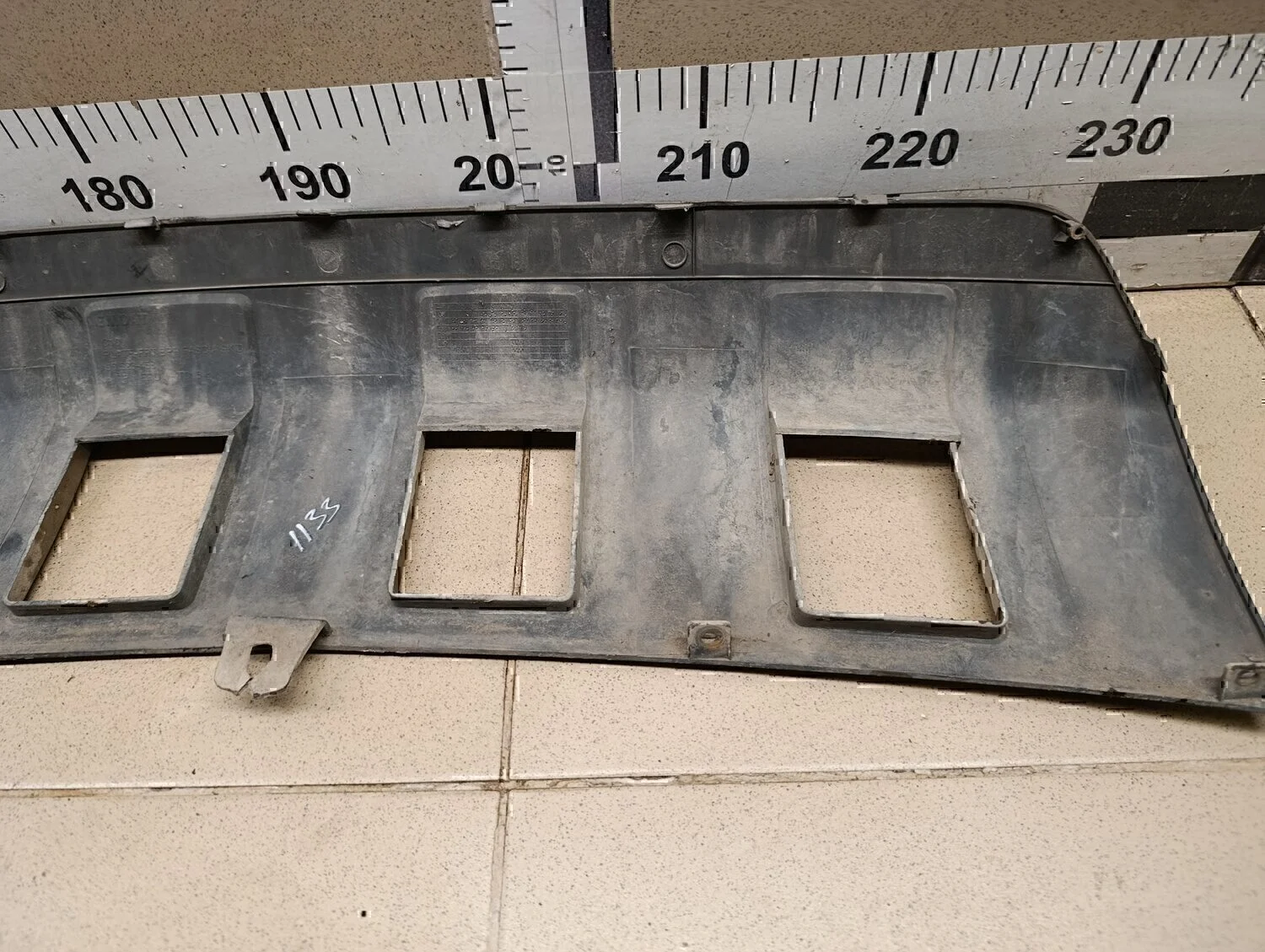 Накладка переднего бампера Chevrolet Captiva (C100) 2006-2010 - миниатюра 6