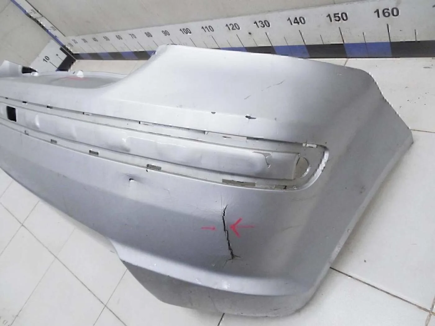 Бампер задний Hyundai-KIA Getz 2002-2010 - миниатюра 3