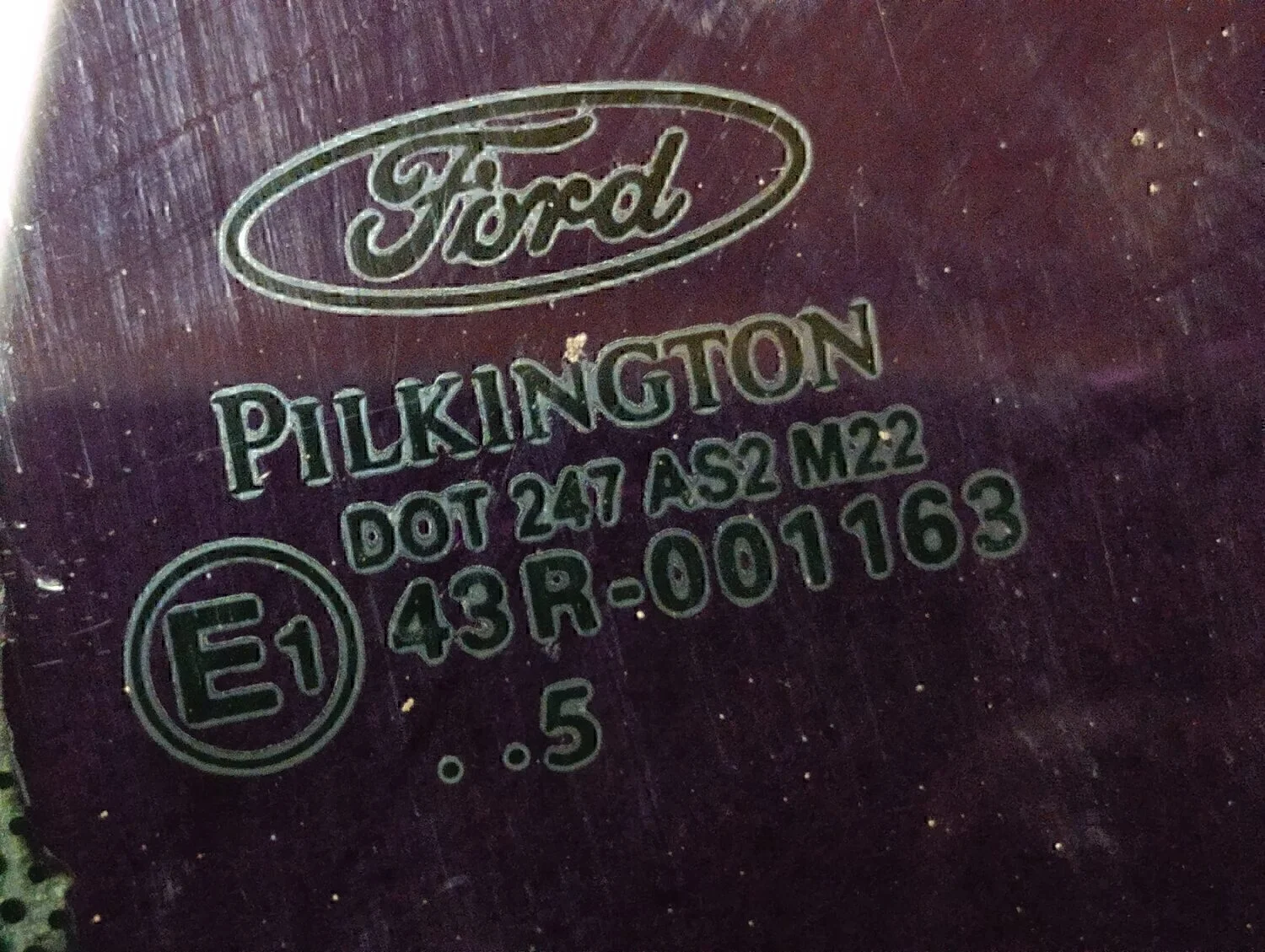 Стекло кузовное глухое правое FORD Fusion 2002-2012 - миниатюра 3