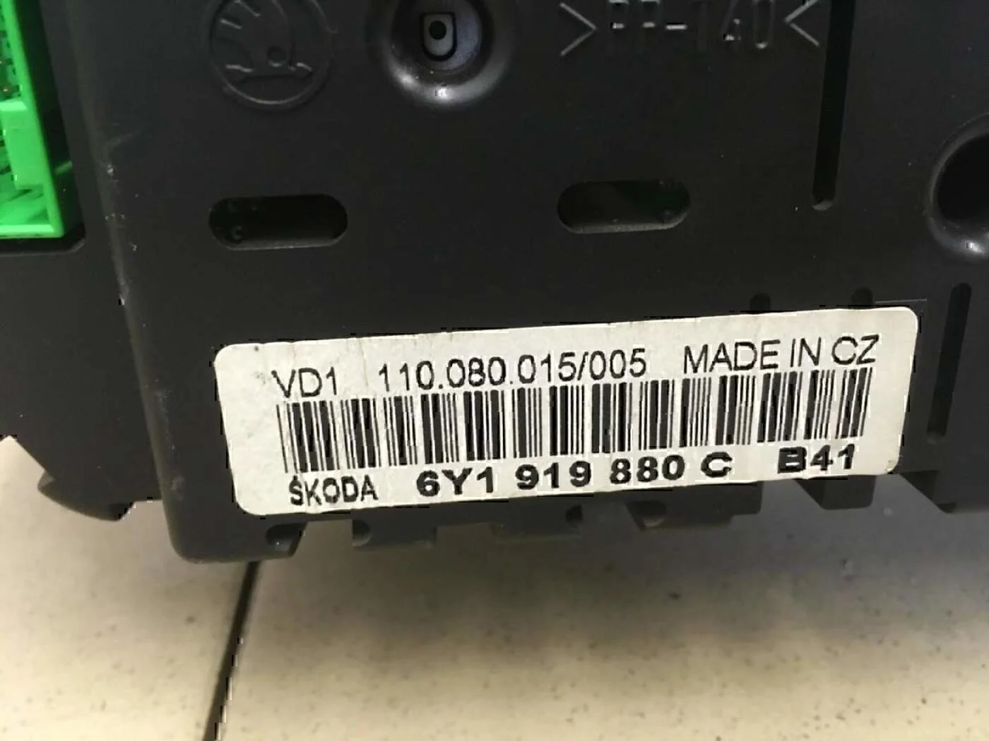 Панель приборов SKODA Fabia 1999-2006 - миниатюра 5