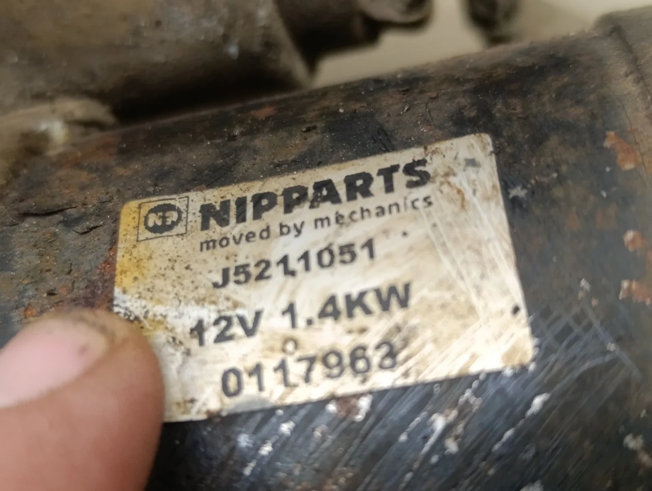Стартер NISSAN Almera N15 1995-2000 - миниатюра 2