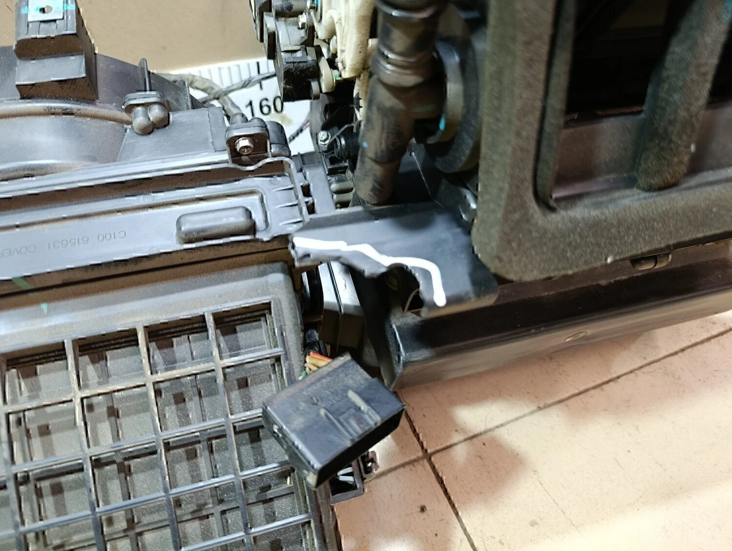 Корпус отопителя Chevrolet Captiva (C100) 2006-2010 - миниатюра 4