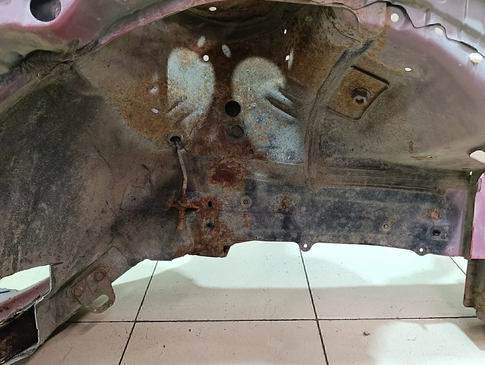Лонжерон передний правый TOYOTA Auris (E15) 2006-2012 - миниатюра 4