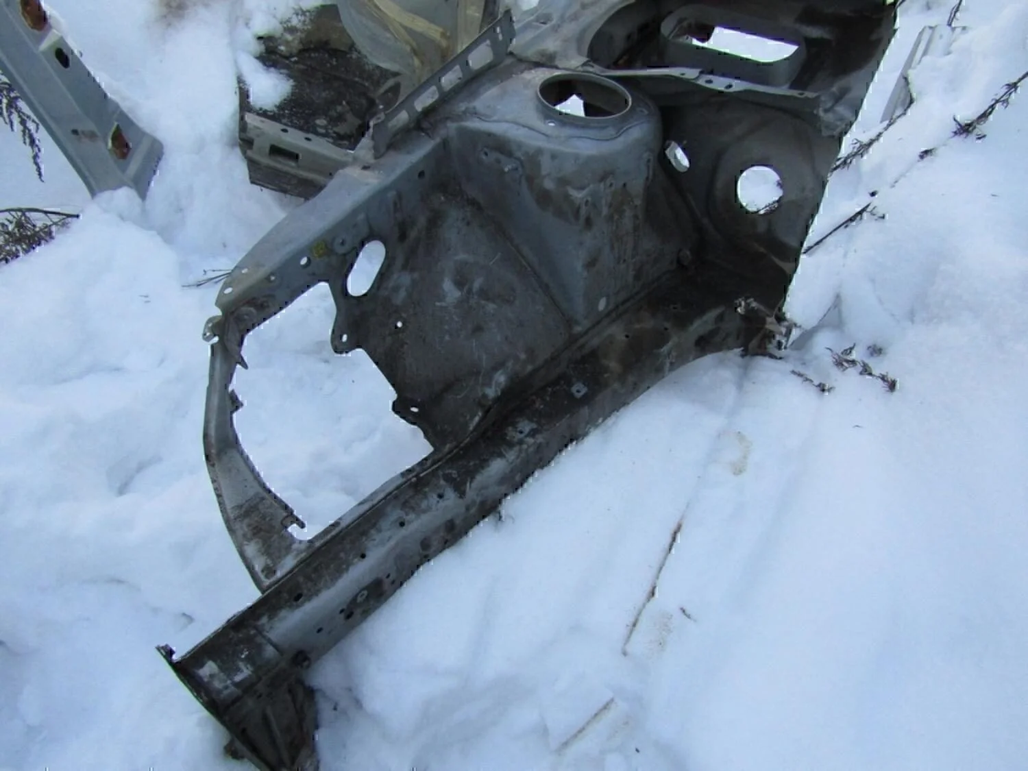 Лонжерон передний правый Subaru Impreza (G12) 2007-2012 - миниатюра 2