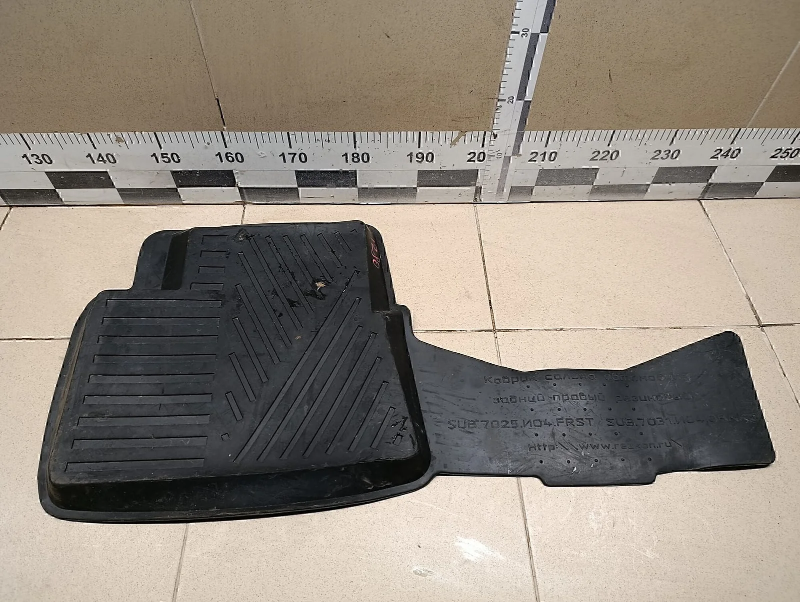 Коврик салона TOYOTA Forester (S12) 2008-2012 - миниатюра 2