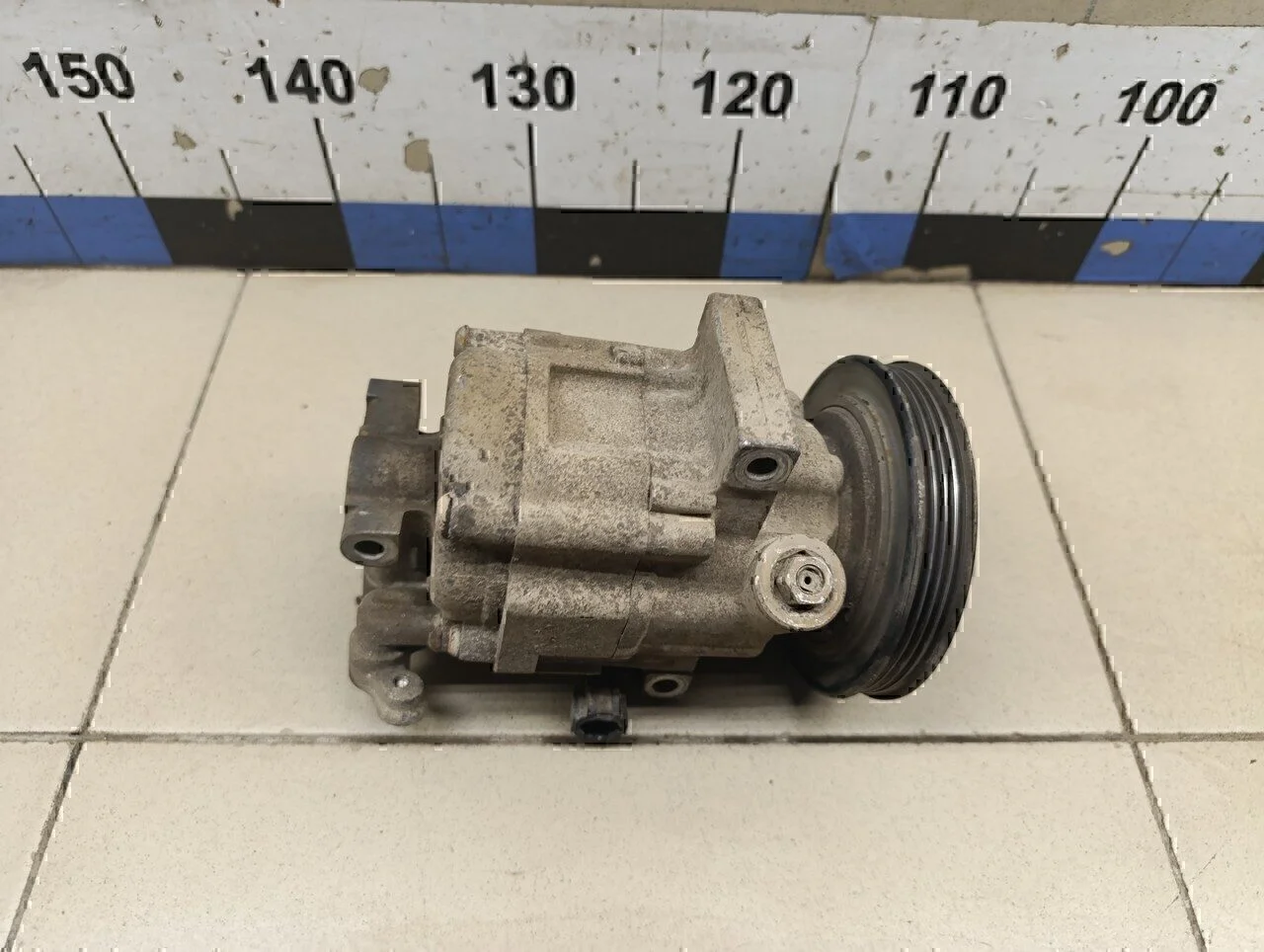Компрессор системы кондиционирования NISSAN Micra (K12E) 2002-2010 - миниатюра 8