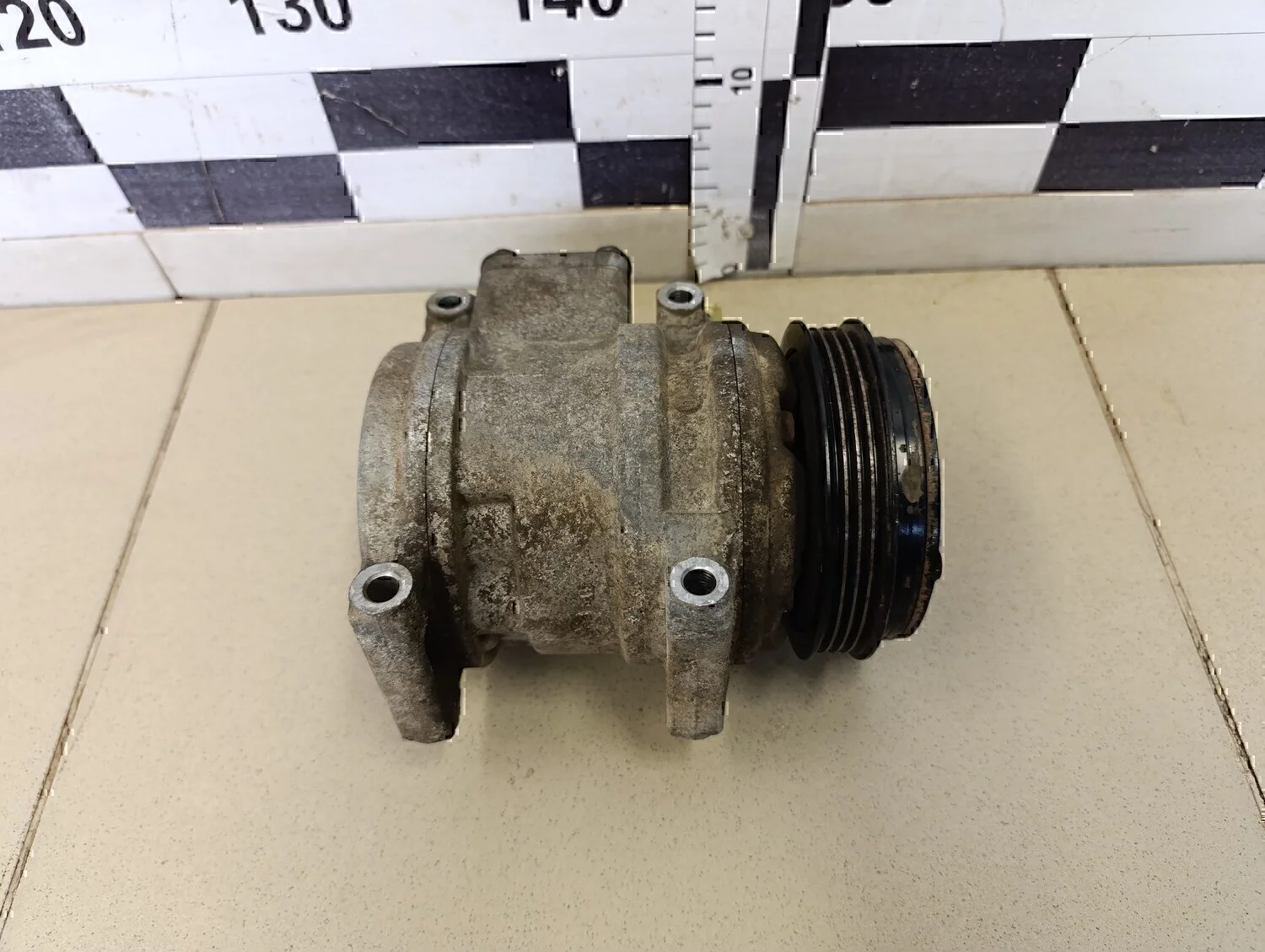 Компрессор системы кондиционирования Chevrolet Aveo (T250) 2005-2011 - миниатюра 5