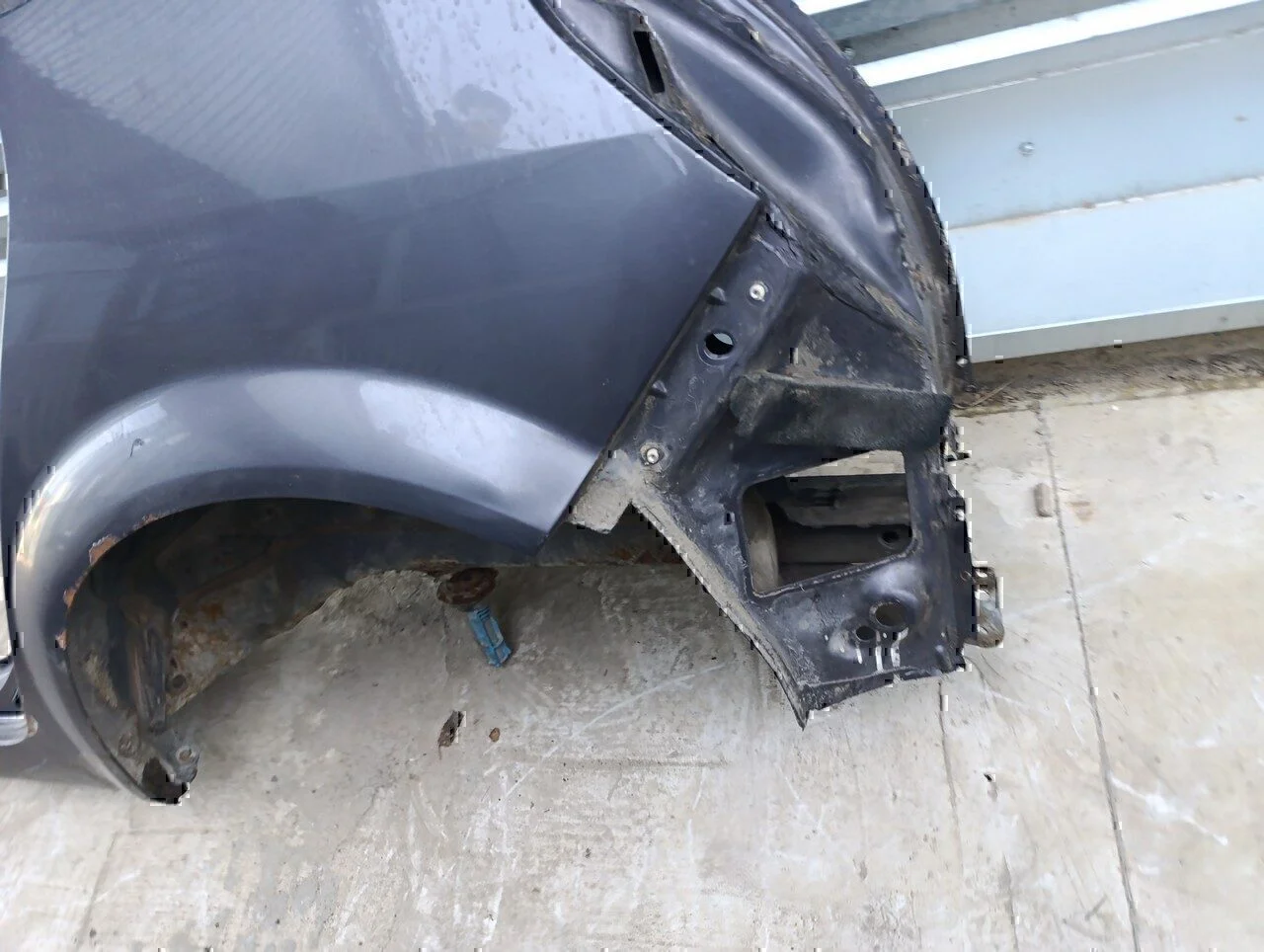 Крыло заднее левое RENAULT Scenic 2003-2009 - миниатюра 2