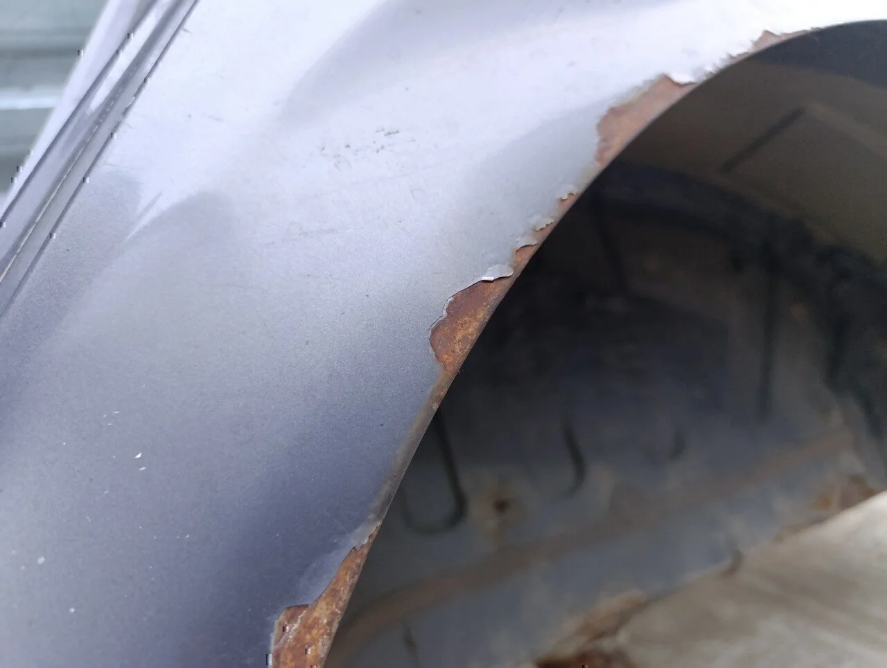 Крыло заднее левое RENAULT Scenic 2003-2009 - миниатюра 7