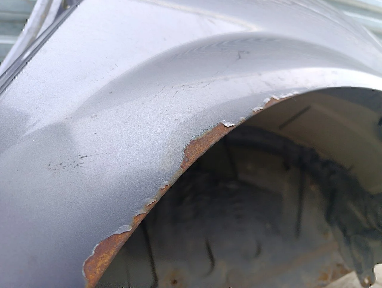 Крыло заднее левое RENAULT Scenic 2003-2009 - миниатюра 8