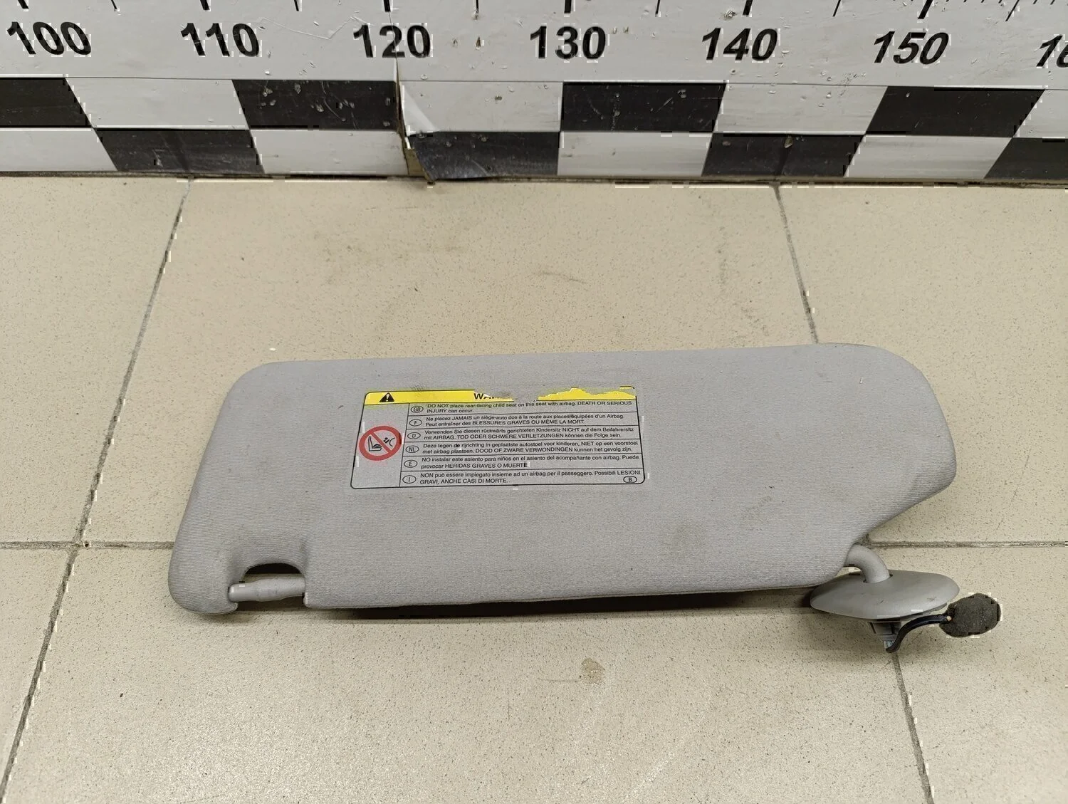 Козырек солнцезащитный (внутри) TOYOTA Avensis II 2003-2008 - миниатюра 2