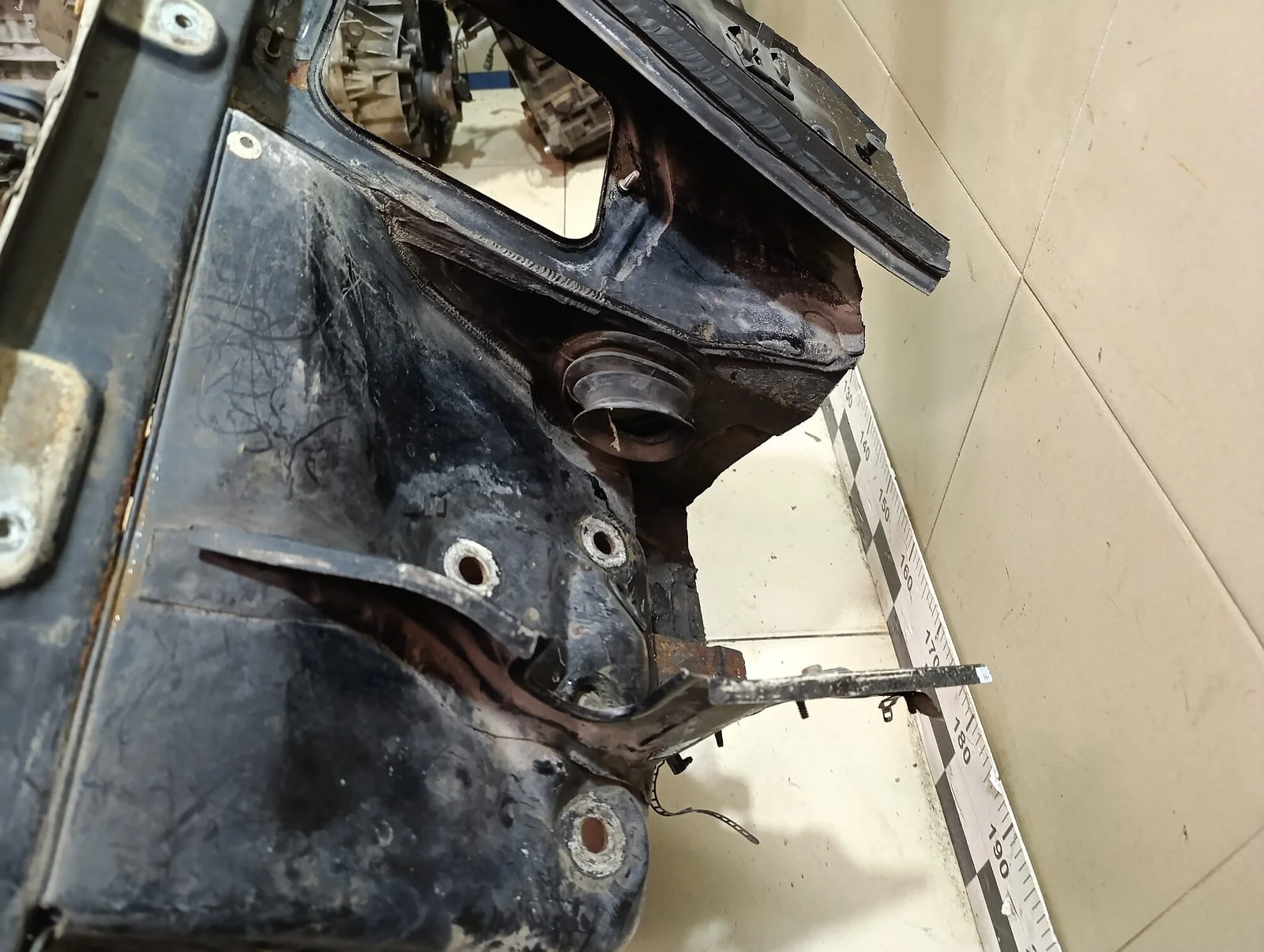 Лонжерон передний правый VW Passat [B5] 2000-2005 - миниатюра 6