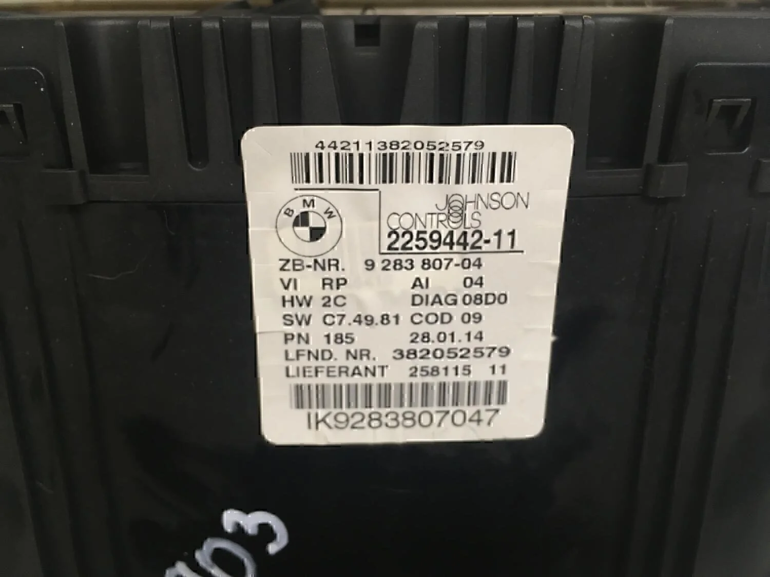 Панель приборов BMW 3-серия E90/E91 2005> - миниатюра 5