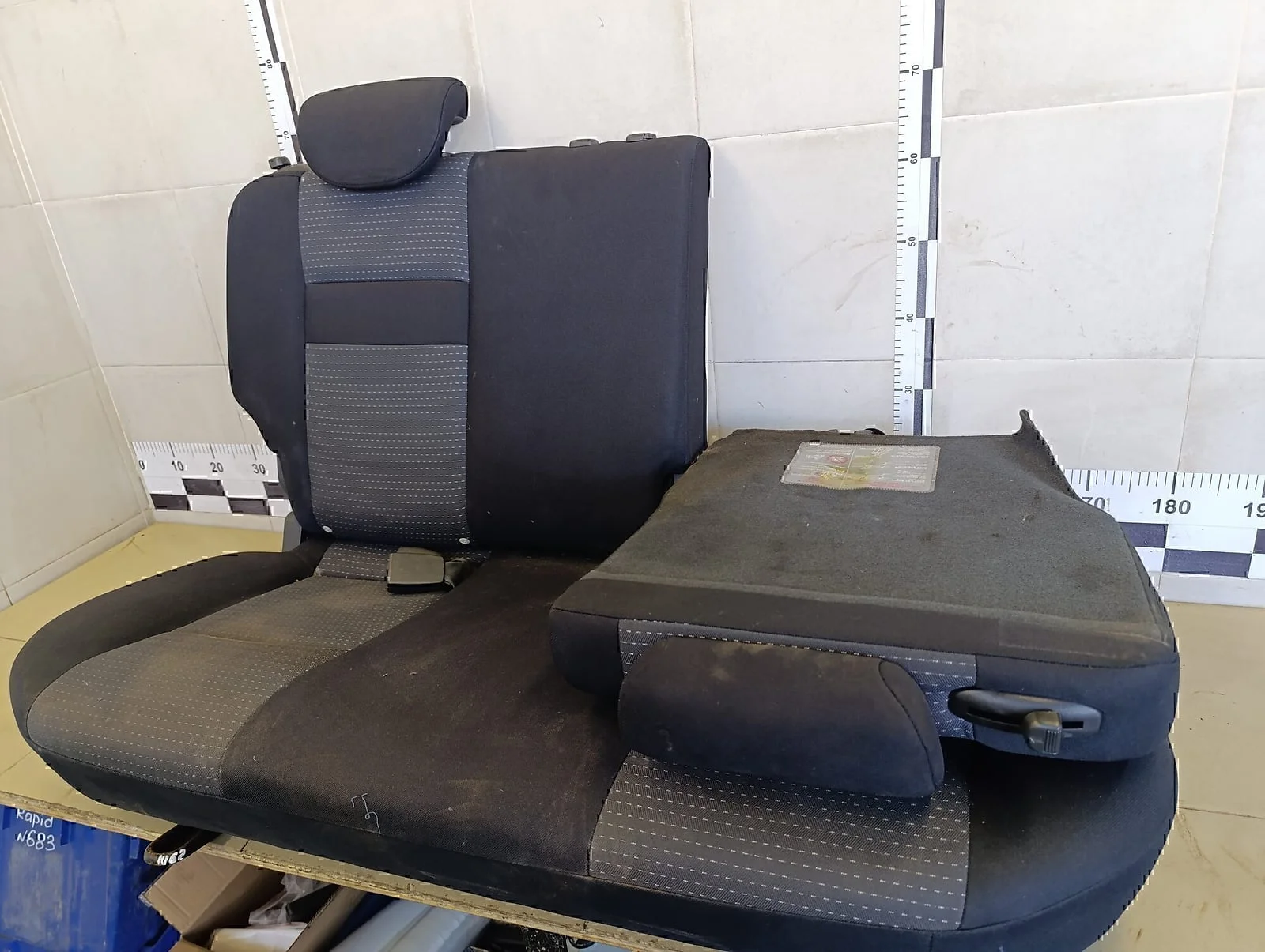 Сиденье заднее Hyundai-KIA Getz 2002-2010 - миниатюра 6