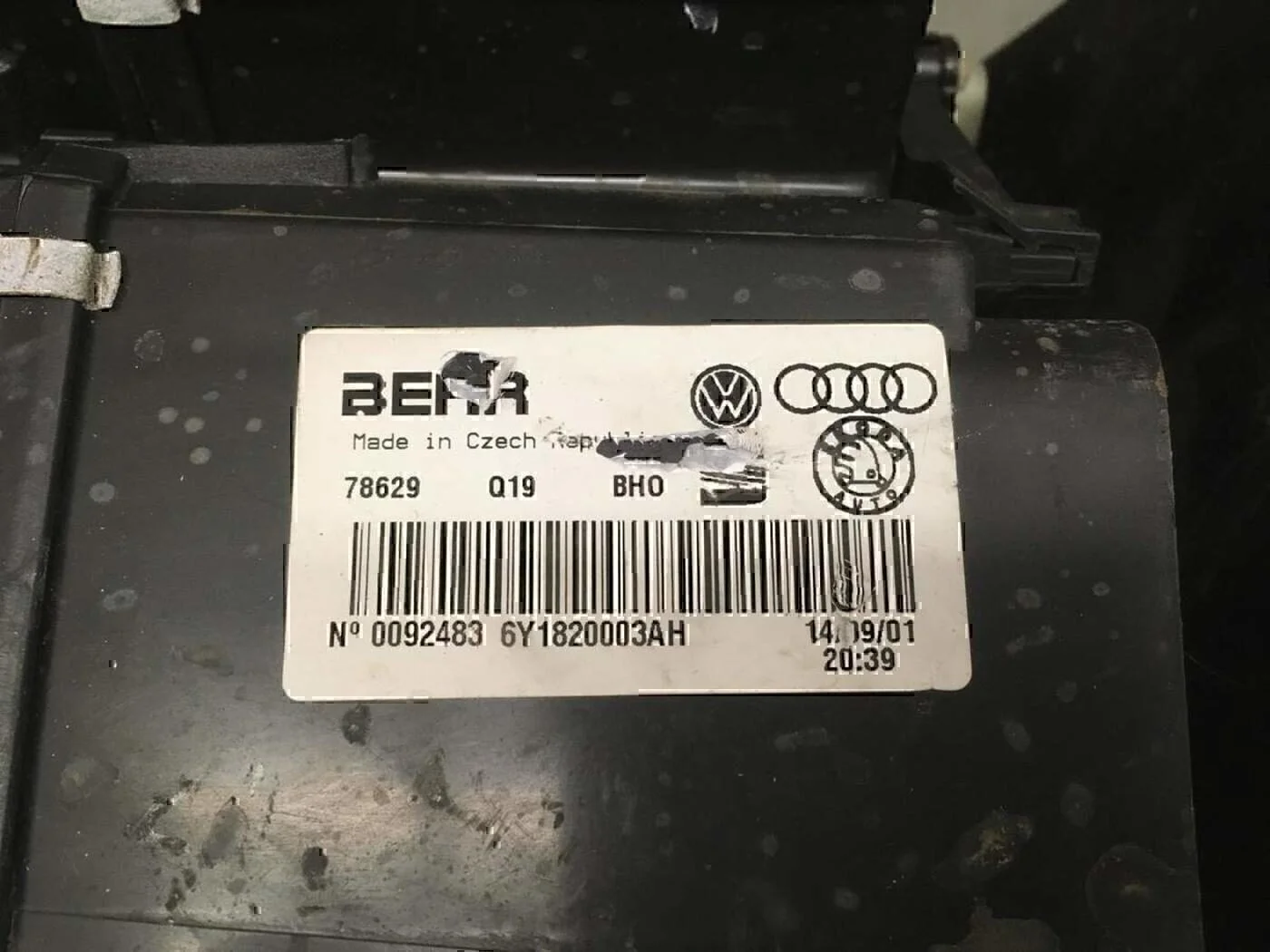 Корпус отопителя SKODA Fabia 1999-2006 - миниатюра 5