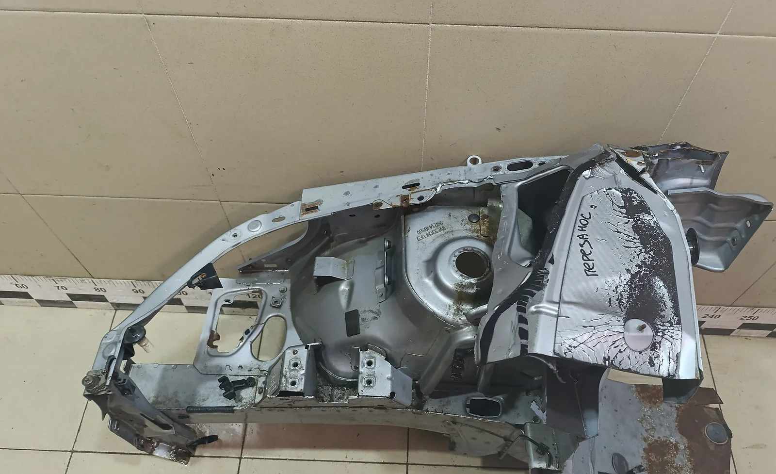 Лонжерон передний правый PEUGEOT 307 2001-2007 - миниатюра 2