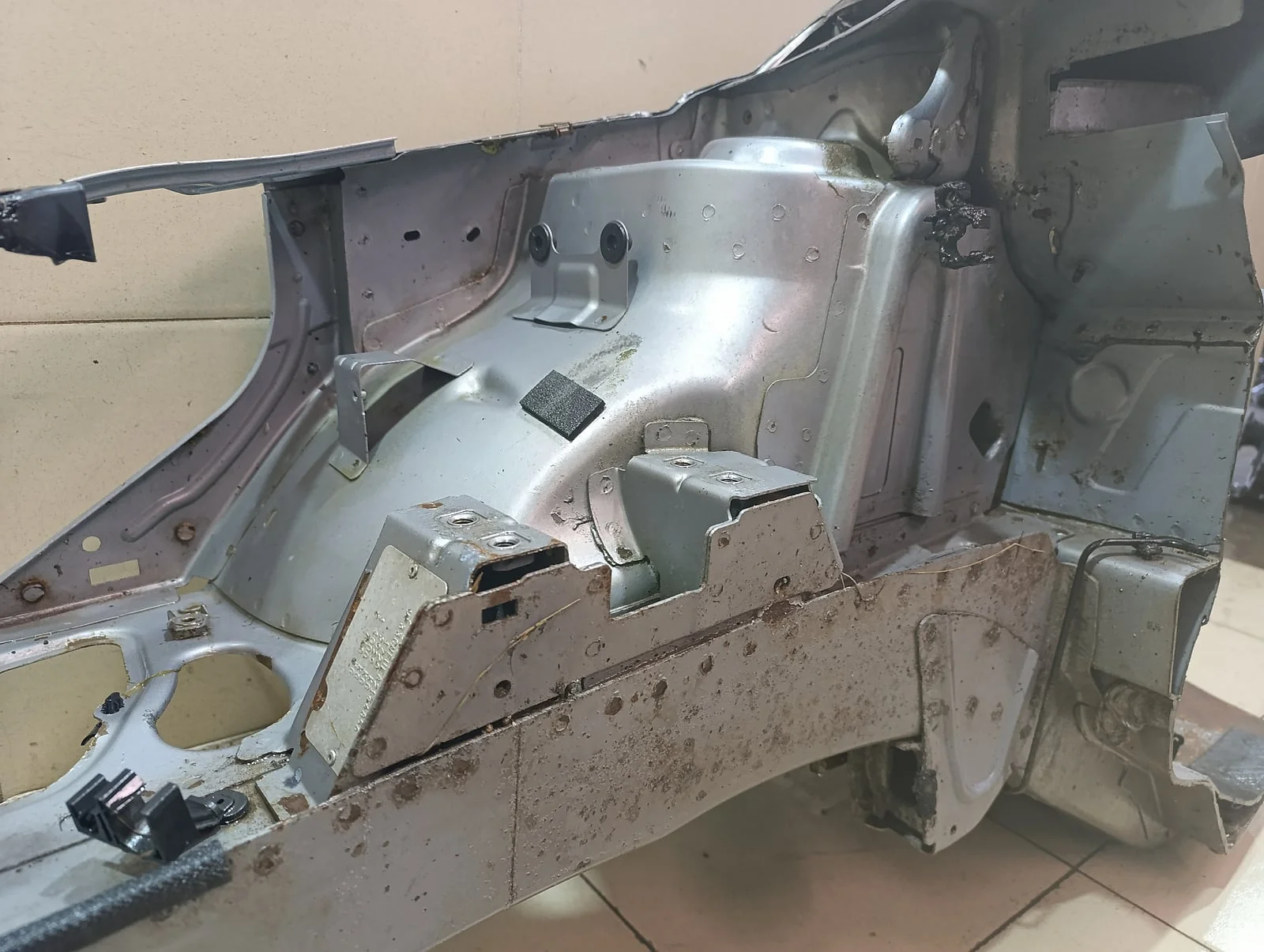 Лонжерон передний правый PEUGEOT 307 2001-2007 - миниатюра 5