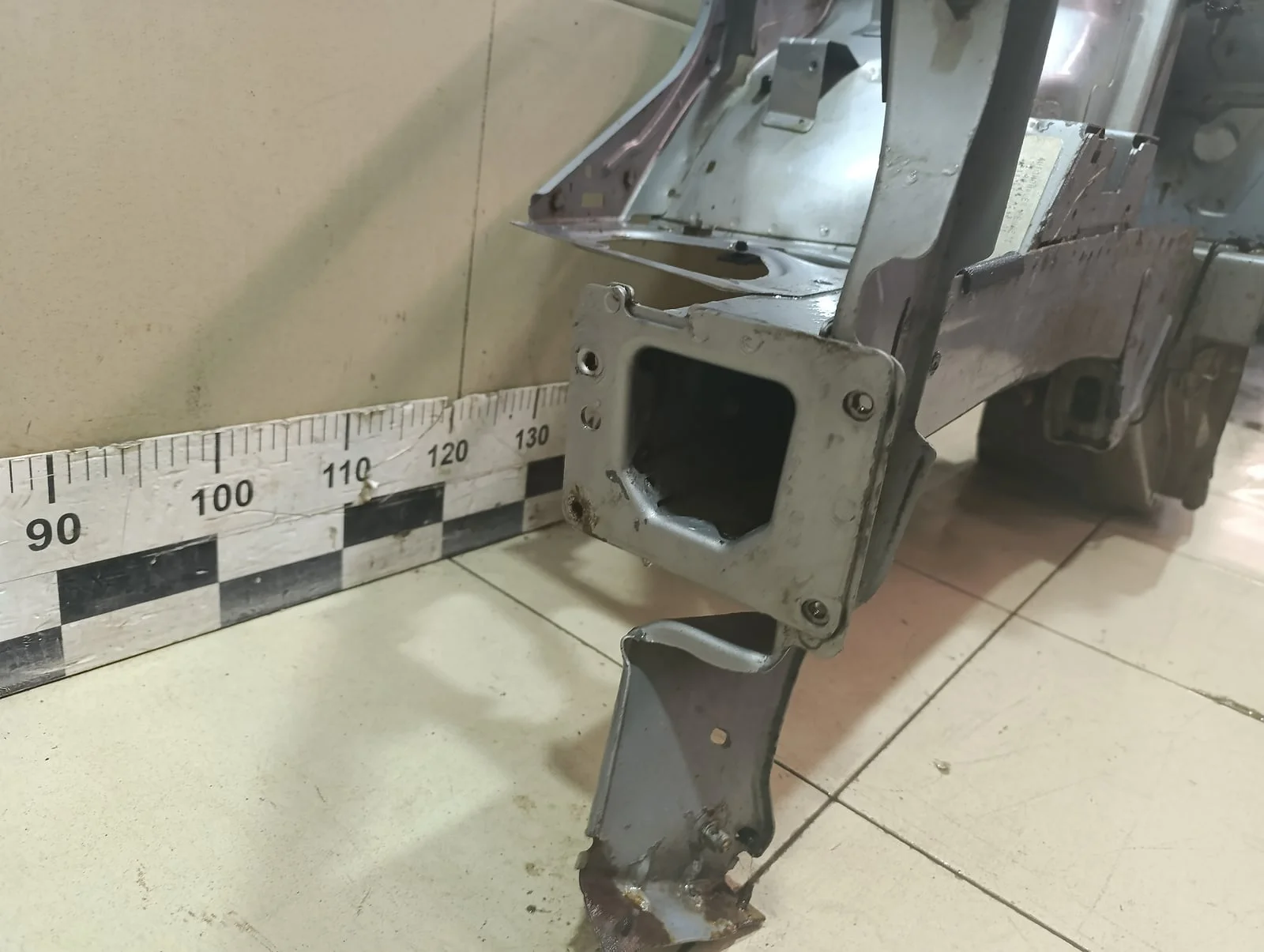 Лонжерон передний правый PEUGEOT 307 2001-2007 - миниатюра 6