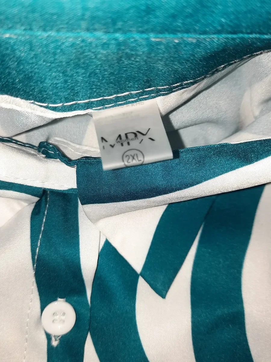 Женская блузка повседневная офисная, 2xl - миниатюра 6