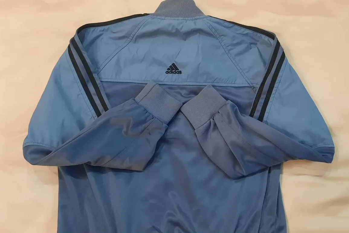 Куртка ветровка легкая adidas - миниатюра 5