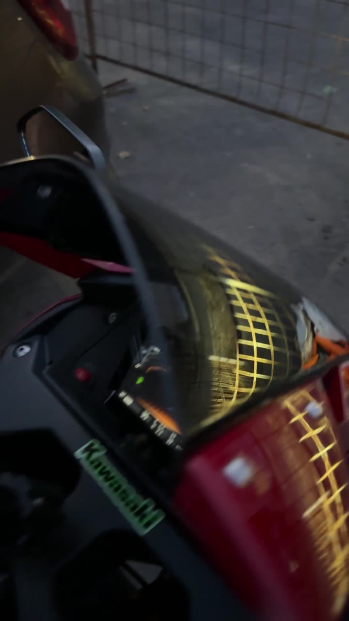 kawasaki ninja 500 - видео 9