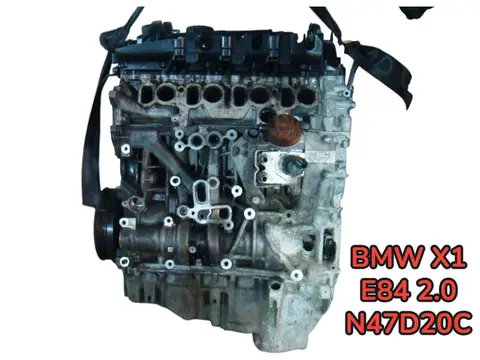 Контрактный дизельный двигатель BMW X1 E84 2.0 N47D20C с ТНВД и форсунками, оригинал
