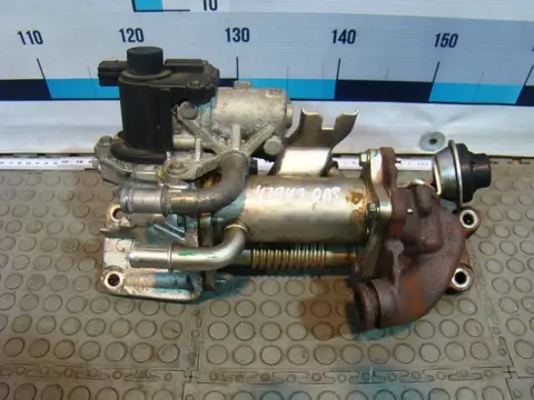 Радиатор системы EGR Nissan Qashqai J10 / Cube Z12 / Juke F15, 1.5 dCi K9K, 1473500QAE, б/у
